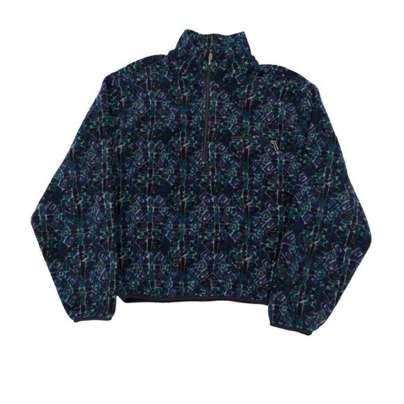 Vintage Y2K The North Face Fleece Pattern Jacket Large - Picture 9 of 16